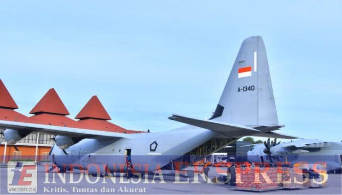 4 Pesawat Angkut Berat TNI AU Dikerahkan untuk Kirim Bantuan ke Sumatera dan Aceh