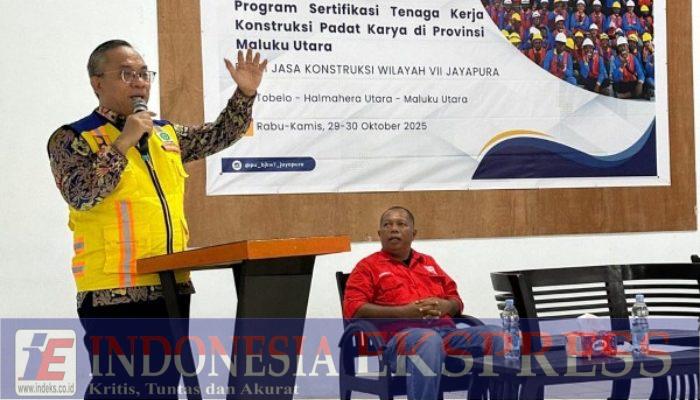 Dukung Visi PU608, Kementerian PU Genjot Sertifikasi Tenaga Kerja Konstruksi Padat Karya di Wilayah Indonesia Timur