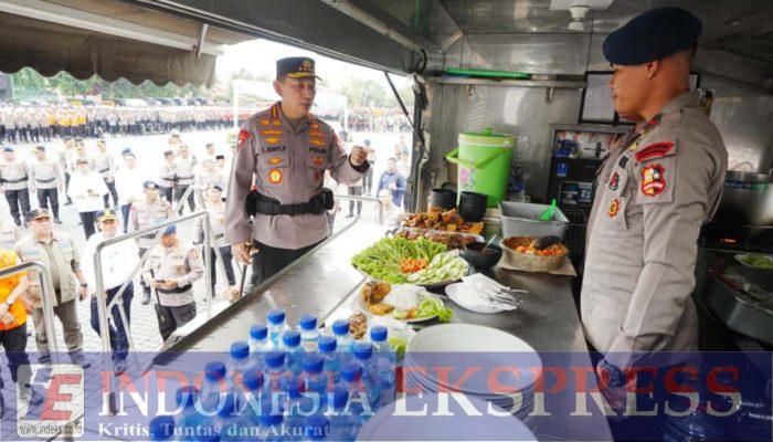 Kapolri Tinjau Sarana-Prasarana Pada Apel Kesiapan Tanggap Bencana di Mako Brimob