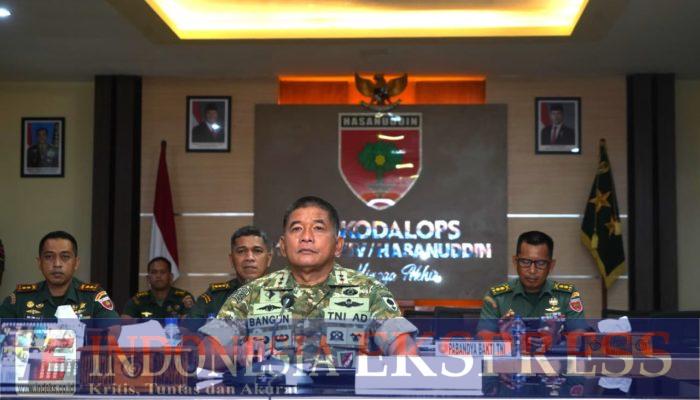 Pangdam XIV/Hsn Totalitas Mendukung Percepatan Pembangunan Koperasi Merah Putih di Wilayahnya