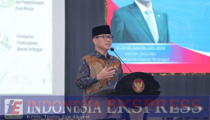 Mendes Yandri Sebut 12 Aksi Bangun Desa Merangkum Tujuan SDGs