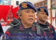 Brimob Sultra Lakukan Sterilisasi 58 Gereja di Kendari, Amankan Natal