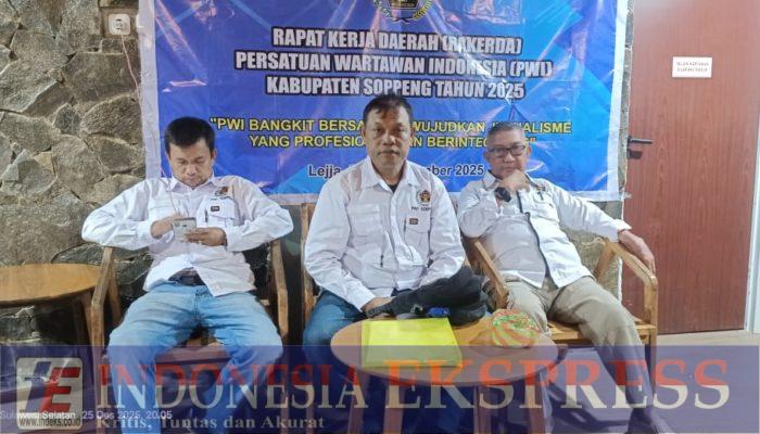 Rakerda PWI Soppeng 2025 Digelar, Ketua Tekankan Profesionalisme dan UKW