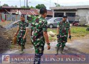 Dandim 1422/Maros Tinjau Pembangunan Koperasi Desa Merah Putih di Mandai