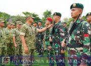 TNI Gelar Pasukan Satgas Patriot III untuk Tampil di Pakistan Day