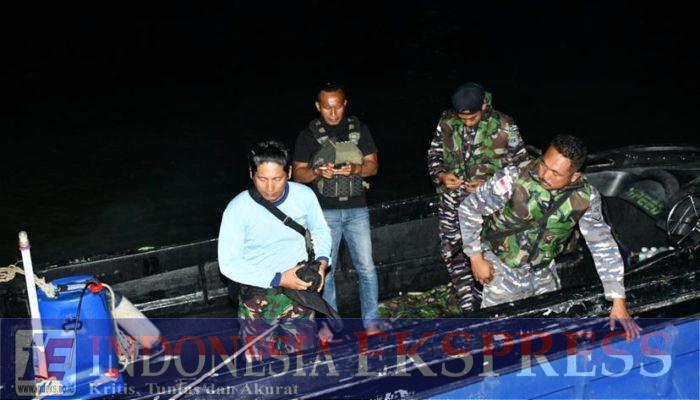 TNI AL beserta Tim Gabungan gagalkan penyelundupan sabu di Perairan Sebatik