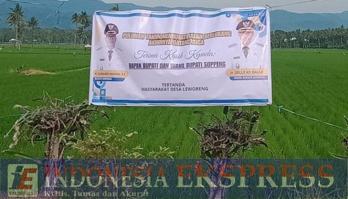 Kinerja Infrastruktur Nyata, Pemerintahan Suwardi Haseng–Selle KS Dalle Tuai Apresiasi Warga