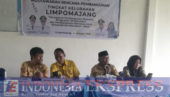 Musrenbang Kelurahan Limpomajang Bahas 15 Usulan Prioritas Pembangunan