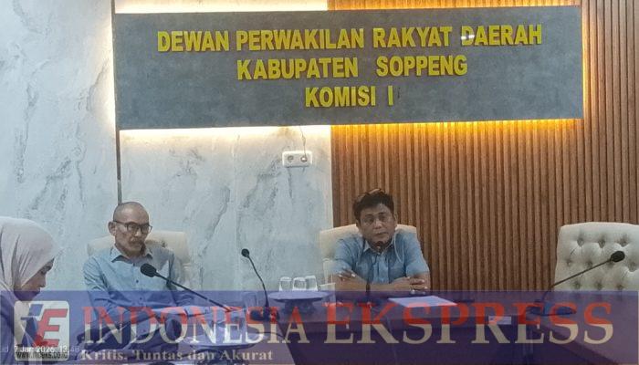 Komisi I DPRD Soppeng Gelar RDP dengan BKPSDM Bahas Kasus Rusman