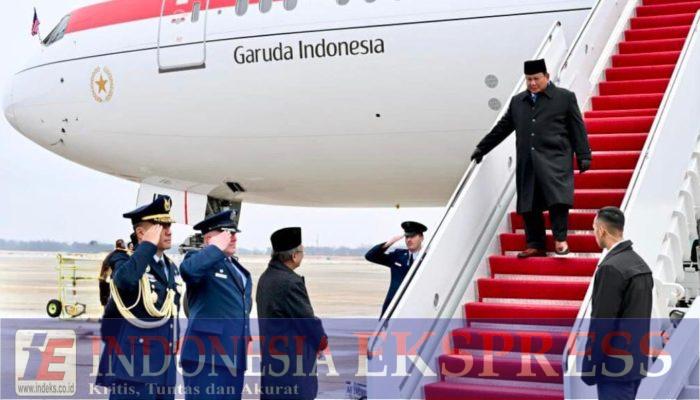 Tiba di AS, Presiden Prabowo Akan Bertemu Presiden Trump Guna Perkuat Hubungan Bilateral