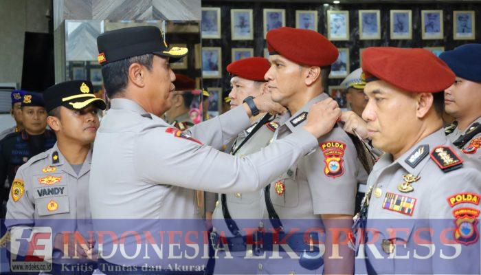 Kapolda Pimpin Sertijab Dirreskrimsus dan Dirresnarkoba Polda Sulsel