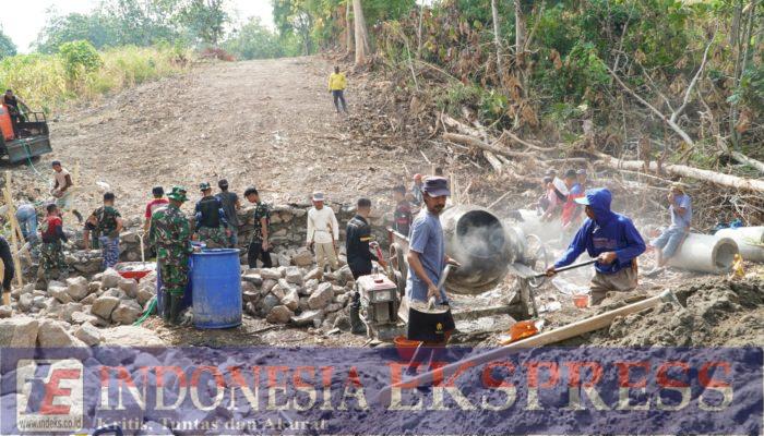 Gorong-gorong Jadi “Jembatan Harapan”, TMMD ke-127 Transformasi Infrastruktur Desa Jampu