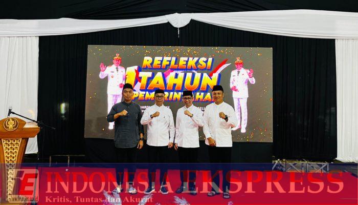 Kapolres Hadiri Refleksi Satu Tahun Kepemimpinan Bupati-Wakil Bupati Soppeng, Pengamanan Berlangsung Maksimal
