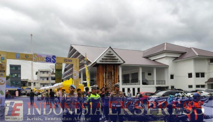 Propam Polres Soppeng Cek dan Awasi Personel Pengamanan Pasar Ramadhan 2026