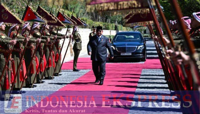 Presiden Prabowo Terima Apresiasi Raja Abdullah II atas Komitmen Indonesia pada Solusi Dua Negara