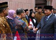 Kehangatan di Bulan Ramadan, Diaspora Indonesia Sambut Kedatangan Presiden Prabowo di Abu Dhabi