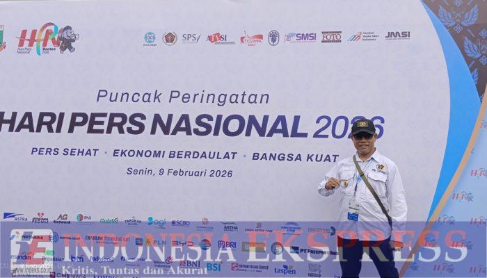 Hadiri HPN 2026 di Banten, Ketua PWI Soppeng Tekankan Pers Profesional dan Berintegritas