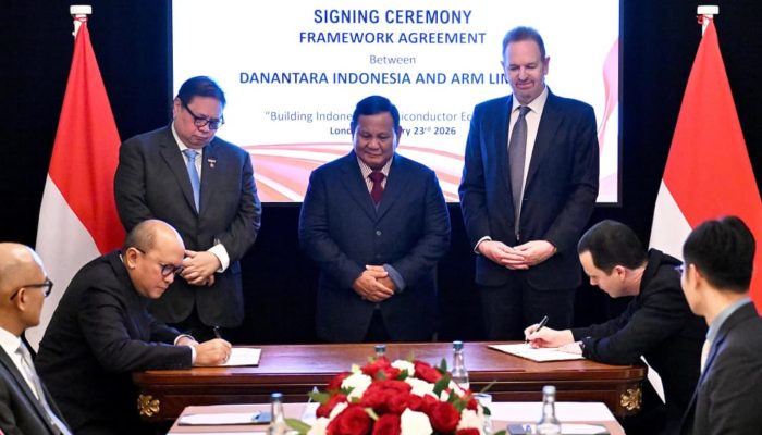 Presiden Prabowo Saksikan Kemitraan Danantara–Arm, Indonesia Percepat Lompatan Industri Semikonduktor