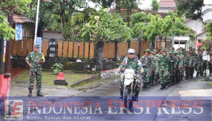 Pelihara Kemampuan Prajurit Kodim Sleman Gelar Latihan Hanmars