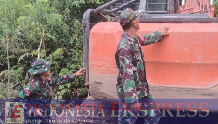 Enam Excavator Diamankan, Ini Penyebabnya