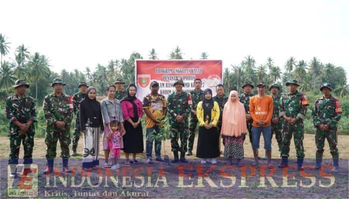Sinergi TNI AD dan Warga, Program TMMD ke-127 Hijaukan Desa Jampu dan Perkuat Ketahanan Pangan