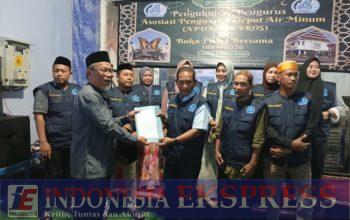 Pengurus APDAM Maros Dikukuhkan, Perkuat Profesionalisme Pengusaha Depot Air Minum