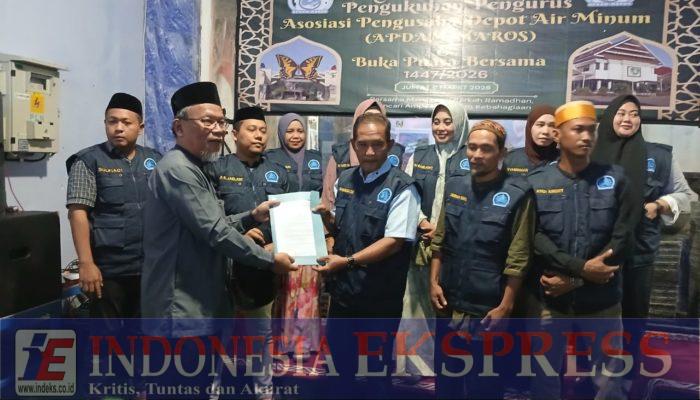 Pengurus APDAM Maros Dikukuhkan, Perkuat Profesionalisme Pengusaha Depot Air Minum