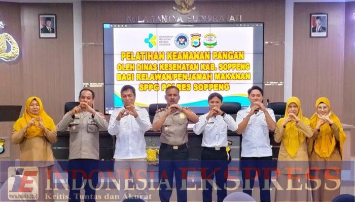 Pelatihan Keamanan Pangan Bagi Relawan SPPG Polres Soppeng