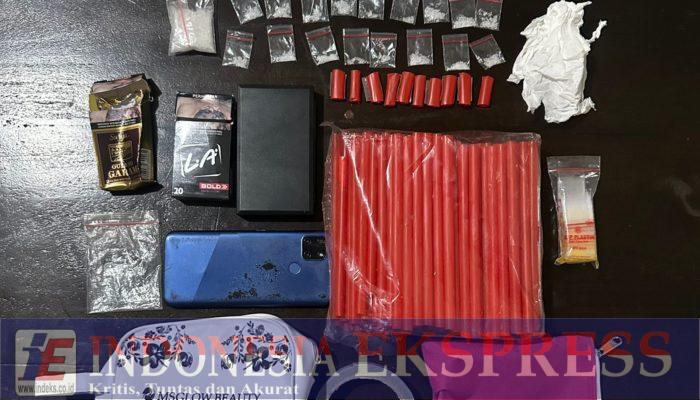 Polresta Kendari Tangkap Terduga Pengedar Sabu, Sita 18 Paket Narkotika