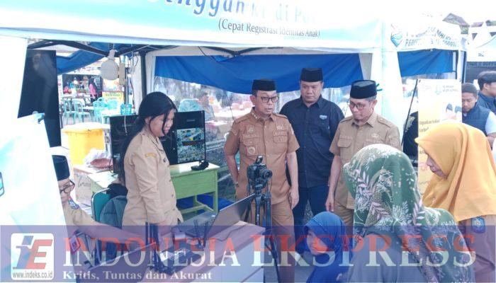 Bupati Soppeng Pantau Pos Pelayanan KIA di Pasar Ramadhan, Dukung Kabupaten Layak Anak