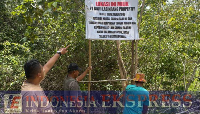 Direktur PT Bumi Lasinrang Property Keberatan Pemasangan Pamflet HGU oleh PT KIC di Konawe Selatan