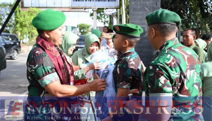 Danrem 044/Gapo Tekankan Profesionalisme dan Kepedulian Sosial saat Kunker di Muara Enim