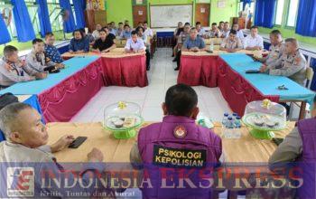Biro SDM Polda Sultra Gelar Rikpsi Senpi dan Konseling Personel di Buton Tengah