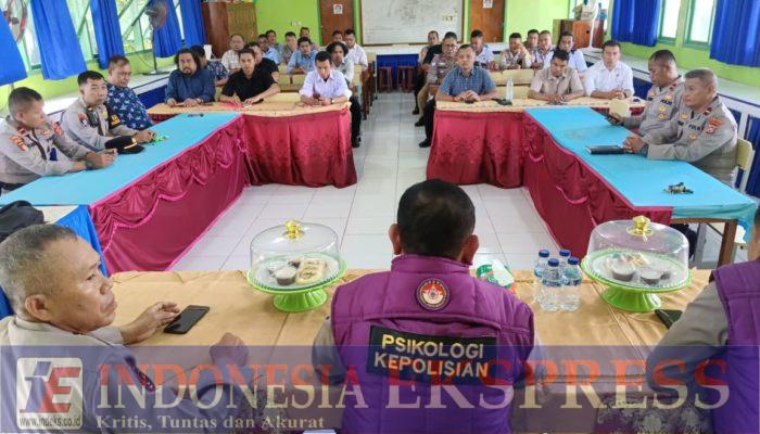 Biro SDM Polda Sultra Gelar Rikpsi Senpi dan Konseling Personel di Buton Tengah