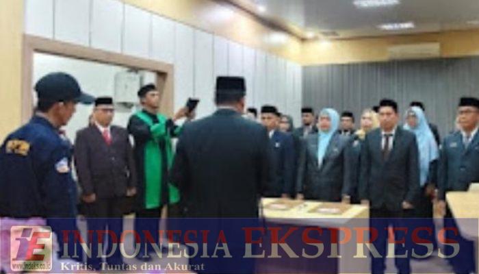 Plt Sekda Soppeng Lantik 18 Pejabat Administrator dan Fungsional