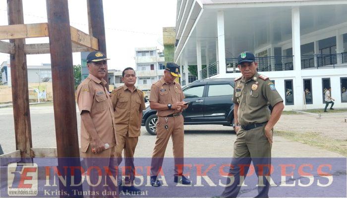 Plt Sekda, Asisten I, Kadis PUPR Pantau Persiapan Puncak Perayaan HJS Ke-765