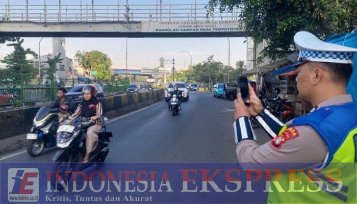 Ditlantas Polda Metro Jaya Tindak 172 Pelanggaran Lalu Lintas dengan ETLE Handheld