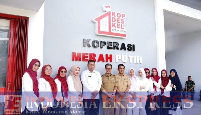 Hadiri Peresmian Koperasi Merah Putih Desa Maccile, Ini Harapan Wakil Bupati Soppeng