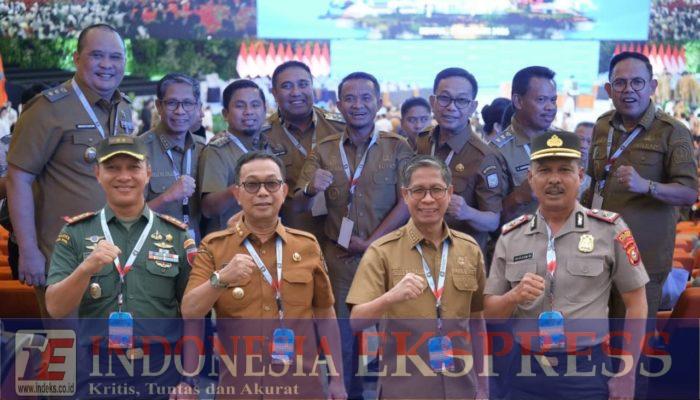 Bupati dan Wabup Soppeng Hadiri Rakornas, Ada Arahan Strategis dari Presiden