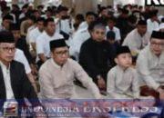 Bupati Soppeng dan Wakil Bupati Shalat Idulfitri di Masjid Raya Darussalam, Ribuan Jamaah Membludak