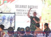 Pangdam V/Brawijaya Tinjau Jembatan Perintis Garuda di Blitar, Soroti Penguatan Konstruksi