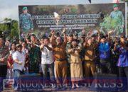 Pecahkan Rekor MURI, Jajaran Kodam VI/Mulawarman Brigif TP 85/BTC Tanam 10.100 Pohon dan Lepas Burung di BIFA Bersama Masyarakat Kutai Barat