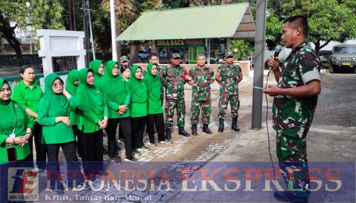 Danramil Mandai Tekankan Soliditas dan Bijak Bermedia Sosial kepada Anggota dan Persit