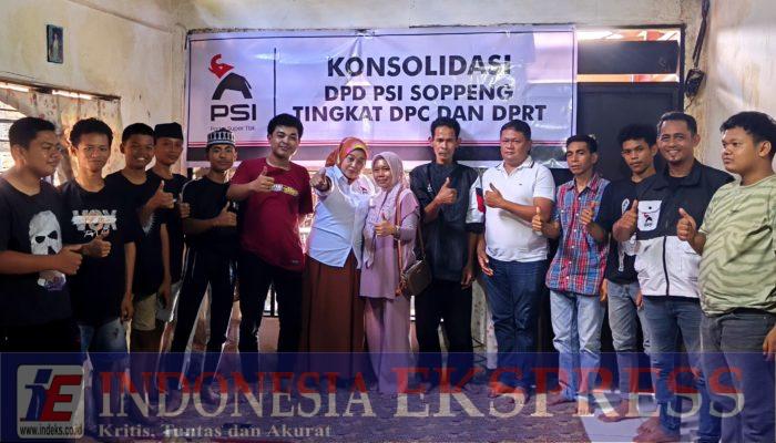 Perkuat Basis Akar Rumput, PSI Soppeng Konsolidasi di Tiga Kecamatan