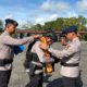 Wakapolda Sultra Sambut Kepulangan Personel Brimob Usai Tugas Pengamanan Amole II di Papua