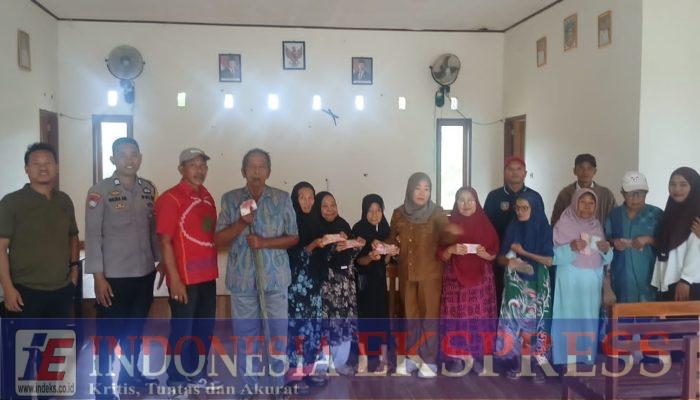 Pemdes Buke Salurkan BLT Dana Desa Tahap I untuk 12 KPM