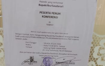 405 Wartawan PWI Sulsel Siap “Putihkan” Fajar Graha Pena pada Konferprov 2026