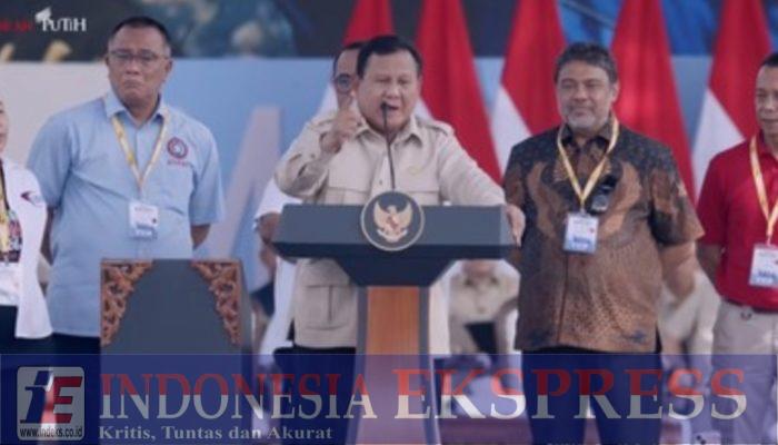 Prabowo: Saya Tak Rela Pejabat Kerja Sama dengan Pengusaha Serakah