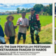 Cegah Penyebaran Hama Padi, Babinsa Bersama PPL dan POPT Salurkan Bantuan Insektisida kepada Petani di Maros