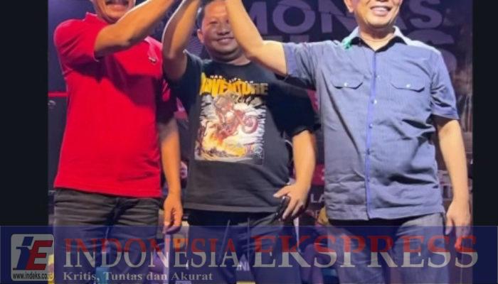 Redupkan Rivalitas Pilkada, Suwardi Haseng dan Mapparemma Tunjukkan Kebersamaan di Gebyar Monas
